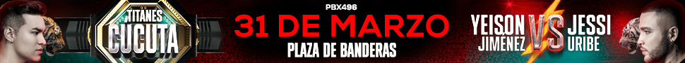 de TITANES CUCUTA - YEISON JIMENEZ VS. JESSI URIBE en en
