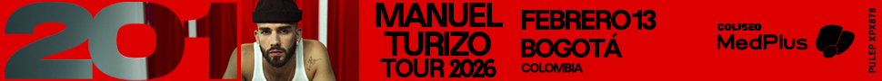 Condiciones del concierto MANUEL TURIZO - 201 TOUR