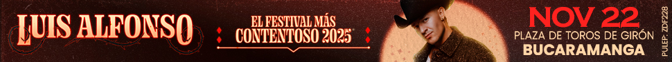 Condiciones del concierto EL FESTIVAL MAS CONTENTOSO - LUIS ALFONSO - BUCARA