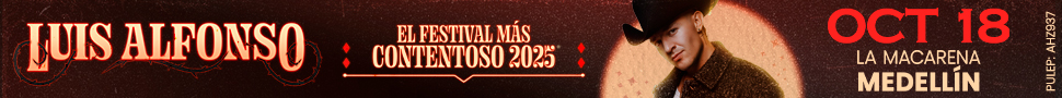 Condiciones del concierto EL FESTIVAL MAS CONTENTOSO - LUIS ALFONSO - MEDELL