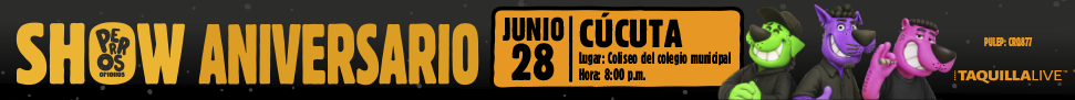 Condiciones del show PERROS CRIOLLOS CUCUTA