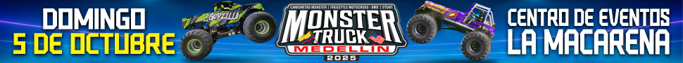 Condiciones del deportes MONSTER TRUCK MEDELLIN 2025