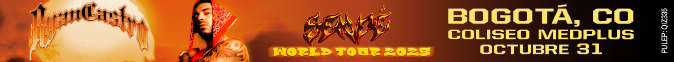 Condiciones del concierto RYAN CASTRO - SENDE WORLD TOUR