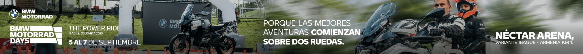 Condiciones del convencion BMW MOTORRAD DAYS 2025