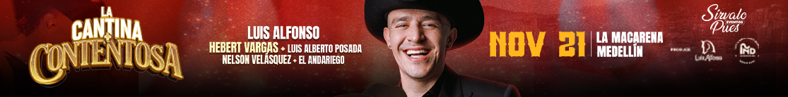Condiciones del concierto LA CANTINA MAS CONTENTOSA