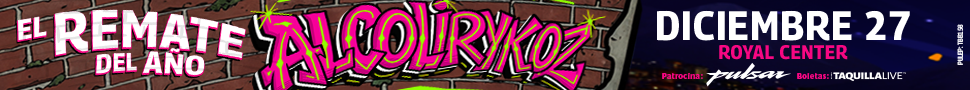 Condiciones del concierto EL REMATE DEL AÑO ALCOLIRYKOZ BOGOTA